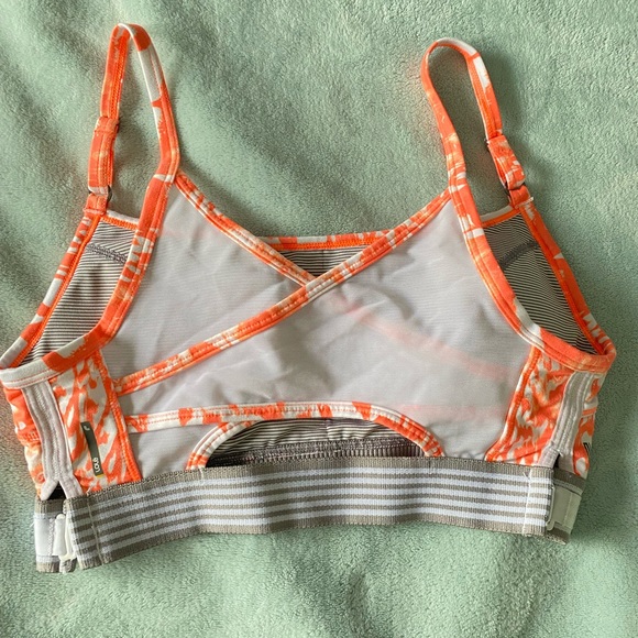 Creamsicle Sports Bra/Athletic Shirt Set - Picture 2 of 3